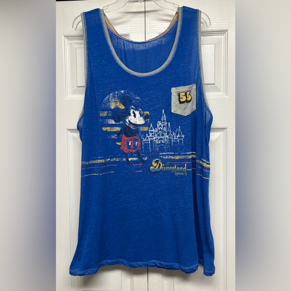 Vintage 1955 Disneyland resort tank top. Size XL/XXL